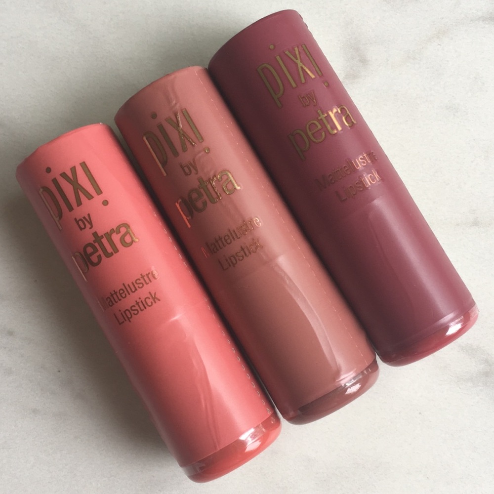 🆕 PIXI BEAUTY Mattelustre Lipstick Bundle